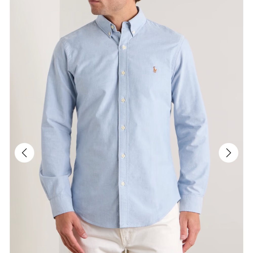 Polo Ralph Lauren Slim Fit Cotton Oxford Shirt